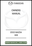 2002 MAZDA 626 OWNERS MANUAL - PDF