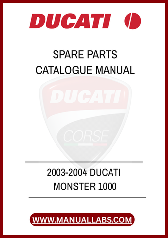 DON'T LET THE CHALLENGE OF FINDING SPARE PARTS HOLD YOU BACK. EQUIP YOURSELF WITH THE KNOWLEDGE AND CONFIDENCE TO TACKLE ANY PROJECT WITH OUR 2003-2004 DUCATI MONSTER