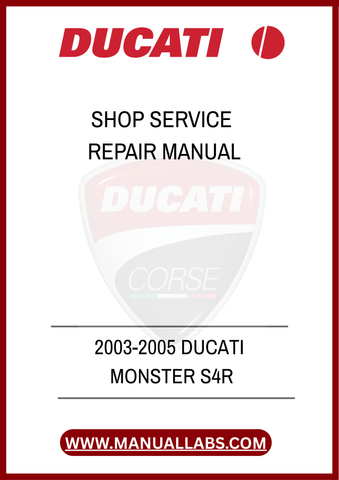 DON'T LET MINOR ISSUES TURN INTO MAJOR PROBLEMS. INVEST IN THE 2003-2005 DUCATI MONSTER S4R SHOP SERVICE REPAIR MANUAL TODAY AND ENSURE YOUR MOTORCYCLE REMAINS IN PEAK CONDITION