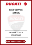 DON’T LET MINOR ISSUES TURN INTO MAJOR PROBLEMS. EQUIP YOURSELF WITH THE RIGHT TOOLS AND INFORMATION TO MAINTAIN YOUR DUCATI 1000DS EFFECTIVELY. PURCHASE YOUR PDF SERVICE MANUAL