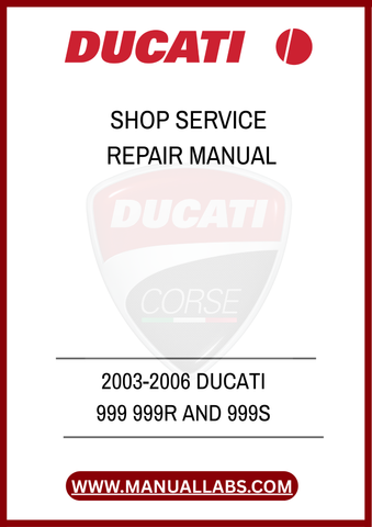 DON’T LET MINOR ISSUES TURN INTO MAJOR PROBLEMS. INVEST IN THIS INVALUABLE SERVICE MANUAL TODAY AND EXPERIENCE THE SATISFACTION OF MAINTAINING YOUR DUCATI WITH PRECISION 