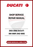 DON’T LET MINOR ISSUES TURN INTO MAJOR PROBLEMS. INVEST IN THIS INDISPENSABLE SERVICE MANUAL TODAY AND EXPERIENCE THE SATISFACTION OF MAINTAINING YOUR DUCATI LIKE A PRO. WITH