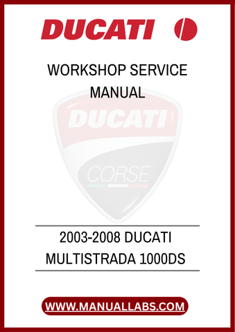 DON'T LET A LACK OF INFORMATION HOLD YOU BACK. INVEST IN THE 2003-2008 DUCATI MULTISTRADA 1000DS WORKSHOP SERVICE MANUAL TODAY AND EXPERIENCE THE SATISFACTION