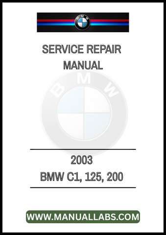 UNLOCK THE FULL POTENTIAL OF YOUR 2003 BMW C1 WITH OUR COMPREHENSIVE FACTORY SERVICE REPAIR MANUAL, AVAILABLE IN A CONVENIENT PDF FORMAT. THIS ESSENTIAL GUIDE COVERS EVERYTHING YOU NEED TO KNOW ABOUT MAINTAINING AND REPAIRING YOUR 125 AND 200 MODELS, ENSURING YOUR MOTORCYCLE RUNS SMOOTHLY AND EFFICIENTLY.

INSIDE, YOU'LL FIND DETAILED INSTRUCTIONS, DIAGRAMS, AND SPECIFICATIONS THAT MAKE TROUBLESHOOTING AND REPAIRS STRAIGHTFORWARD, EVEN FOR THOSE NEW TO MOTORCYCLE MAINTENANCE. WHETHER YOU'RE TACKLING ROUTINE
