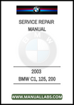 UNLOCK THE FULL POTENTIAL OF YOUR 2003 BMW C1 WITH OUR COMPREHENSIVE 125, 200 SERVICE REPAIR MANUAL IN PDF FORMAT. THIS ESSENTIAL GUIDE IS DESIGNED TO PROVIDE YOU WITH DETAILED INSTRUCTIONS AND INSIGHTS, ENSURING THAT YOU CAN PERFORM MAINTENANCE AND REPAIRS WITH CONFIDENCE. 

WITH STEP-BY-STEP PROCEDURES, CLEAR DIAGRAMS, AND TROUBLESHOOTING TIPS, THIS MANUAL COVERS EVERYTHING FROM ROUTINE SERVICE CHECKS TO COMPLEX REPAIRS. WHETHER YOU'RE A SEASONED MECHANIC OR A DIY ENTHUSIAST, YOU'LL FIND THE INFORMATION Y