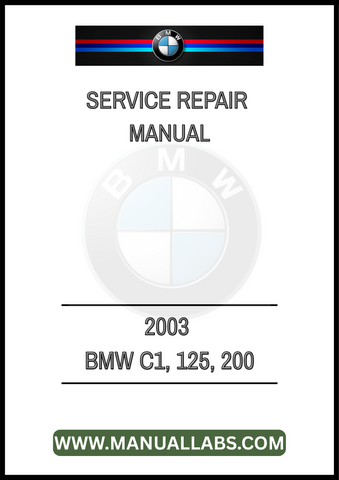 UNLOCK THE FULL POTENTIAL OF YOUR 2003 BMW C1 WITH OUR COMPREHENSIVE 125, 200 SERVICE REPAIR MANUAL IN PDF FORMAT. THIS ESSENTIAL GUIDE IS DESIGNED TO PROVIDE YOU WITH DETAILED INSTRUCTIONS AND INSIGHTS, ENSURING THAT YOU CAN PERFORM MAINTENANCE AND REPAIRS WITH CONFIDENCE. 

WITH STEP-BY-STEP PROCEDURES, CLEAR DIAGRAMS, AND TROUBLESHOOTING TIPS, THIS MANUAL COVERS EVERYTHING FROM ROUTINE SERVICE CHECKS TO COMPLEX REPAIRS. WHETHER YOU'RE A SEASONED MECHANIC OR A DIY ENTHUSIAST, YOU'LL FIND THE INFORMATION Y