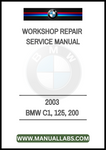 UNLOCK THE FULL POTENTIAL OF YOUR 2003 BMW C1 125 WITH OUR COMPREHENSIVE WORKSHOP REPAIR SERVICE MANUAL IN PDF FORMAT. THIS ESSENTIAL GUIDE IS DESIGNED TO PROVIDE YOU WITH DETAILED INSIGHTS INTO MAINTENANCE, TROUBLESHOOTING, AND REPAIR PROCEDURES, ENSURING YOUR SCOOTER REMAINS IN PEAK CONDITION.

WITH EASY-TO-FOLLOW INSTRUCTIONS AND CLEAR DIAGRAMS, THIS MANUAL EMPOWERS BOTH NOVICE AND EXPERIENCED MECHANICS TO TACKLE REPAIRS CONFIDENTLY. FROM ENGINE DIAGNOSTICS TO ELECTRICAL SYSTEMS, EVERY ASPECT OF YOUR BMW