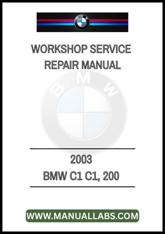 UNLOCK THE FULL POTENTIAL OF YOUR 2000-2003 BMW C1 200 SCOOTER MOTORCYCLE WITH OUR COMPREHENSIVE SHOP REPAIR MANUAL IN PDF FORMAT. THIS ESSENTIAL GUIDE IS DESIGNED TO PROVIDE YOU WITH DETAILED INSTRUCTIONS, DIAGRAMS, AND SPECIFICATIONS TO ENSURE YOUR MAINTENANCE AND REPAIR TASKS ARE EXECUTED WITH PRECISION AND CONFIDENCE.
