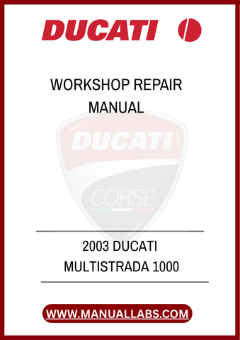DON'T LET MINOR ISSUES TURN INTO MAJOR PROBLEMS. EQUIP YOURSELF WITH THE RIGHT TOOLS AND INFORMATION TO MAINTAIN YOUR DUCATI MULTISTRADA 1000 EFFECTIVELY. DOWNLOAD