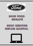 2003 FORD ESCAPE SHOP SERVICE REPAIR MANUAL  - PDF
