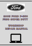 2003 FORD F-350 F350 SUPER DUTY WORKSHOP REPAIR MANUAL - PDF