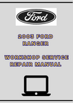 2003 FORD RANGER WORKSHOP SERVICE REPAIR MANUAL - PDF
