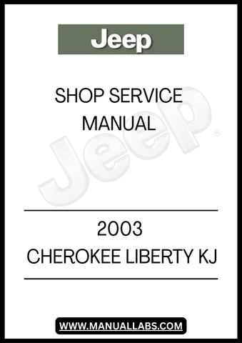 UNLOCK THE FULL POTENTIAL OF YOUR 2003 JEEP CHEROKEE LIBERTY KJ WITH OUR COMPREHENSIVE SHOP SERVICE MANUAL. THIS ESSENTIAL GUIDE IS DESIGNED FOR BOTH SEASONED MECHANICS AND DIY ENTHUSIASTS, PROVIDING DETAILED INSTRUCTIONS AND DIAGRAMS TO HELP YOU TACKLE ANY REPAIR OR MAINTENANCE TASK WITH CONFIDENCE.