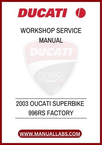 DON'T MISS THE OPPORTUNITY TO ENHANCE YOUR RIDING EXPERIENCE. EQUIP YOURSELF WITH THE KNOWLEDGE AND TOOLS NECESSARY TO KEEP YOUR OUCATI SUPERBIKE IN PEAK CONDITION