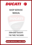 DON'T MISS OUT ON THE OPPORTUNITY TO ENHANCE YOUR MOTORCYCLE KNOWLEDGE AND SKILLS. DOWNLOAD THE 2004-2007 DUCATI 749 SHOP SERVICE MANUAL TODAY AND TAKE THE FIRST STEP TOWARDS