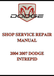 2004 2007 DODGE INTREPID SHOP SERVICE REPAIR MANUAL - PDF