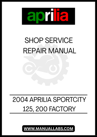 UNLOCK THE FULL POTENTIAL OF YOUR 2004 APRILIA SPORTCITY 125 WITH OUR COMPREHENSIVE FACTORY SHOP SERVICE REPAIR MANUAL. THIS PDF FILE IS METICULOUSLY CRAFTED TO PROVIDE YOU WITH DETAILED INSIGHTS AND STEP-BY-STEP INSTRUCTIONS, ENSURING THAT YOU CAN MAINTAIN AND REPAIR YOUR SCOOTER WITH CONFIDENCE.