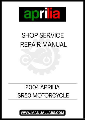 UNLOCK THE FULL POTENTIAL OF YOUR 2004 APRILIA SR50 WITH OUR COMPREHENSIVE SHOP SERVICE REPAIR MANUAL IN PDF FORMAT. THIS ESSENTIAL GUIDE IS DESIGNED TO PROVIDE YOU WITH DETAILED INSTRUCTIONS AND EXPERT INSIGHTS, ENSURING THAT YOU CAN TACKLE ANY MAINTENANCE OR REPAIR TASK WITH CONFIDENCE. 