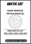 UNLOCK THE FULL POTENTIAL OF YOUR 2004 ARCTIC CAT ATV WITH OUR COMPREHENSIVE SHOP SERVICE REPAIR MANUAL, AVAILABLE FOR INSTANT PDF DOWNLOAD. THIS ESSENTIAL GUIDE COVERS THE 250, 300, 400, AND 500 MODELS, PROVIDING DETAILED INSTRUCTIONS, DIAGRAMS, AND TROUBLESHOOTING TIPS TO ENSURE YOUR ATV RUNS SMOOTHLY AND EFFICIENTLY. WHETHER YOU'RE A SEASONED MECHANIC OR A DIY ENTHUSIAST, THIS MANUAL EMPOWERS YOU TO TACKLE REPAIRS AND MAINTENANCE WITH CONFIDENCE, SAVING YOU TIME AND MONEY. DON'T MISS OUT ON THE OPPORTUNI
