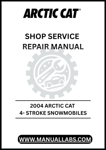 UNLOCK THE FULL POTENTIAL OF YOUR 2004 ARCTIC CAT 4-STROKE SNOWMOBILE WITH OUR COMPREHENSIVE SHOP SERVICE REPAIR MANUAL, AVAILABLE FOR INSTANT PDF DOWNLOAD. 