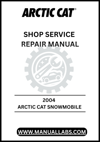 UNLOCK THE FULL POTENTIAL OF YOUR 2004 ARCTIC CAT SNOWMOBILE WITH OUR COMPREHENSIVE SHOP SERVICE REPAIR MANUAL, AVAILABLE FOR INSTANT PDF DOWNLOAD. 
