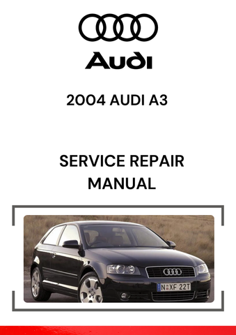 The 2004 Audi A3 Service Repair Manual is a comprehensive guide for maintaining, diagnosing, and repairing the 2004 Audi A3, a compact luxury hatchback offered by Audi.