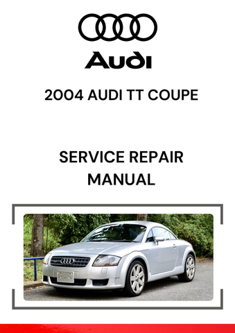 The 2004 Audi TT Coupe Service Repair Manual is a comprehensive guide designed for Audi TT Coupe owners, mechanics, and technicians who need detailed instructions on maintaining, repairing, and troubleshooting the 2004 Audi TT Coupe.