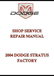 2004 DODGE STRATUS FACTORY SHOP SERVICE REPAIR MANUAL - PDF
