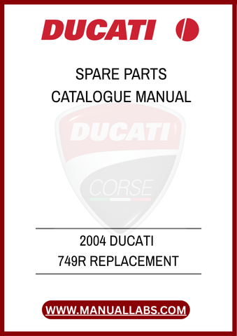 ENHANCE YOUR DUCATI OWNERSHIP EXPERIENCE BY HAVING THIS ESSENTIAL MANUAL AT YOUR FINGERTIPS. DOWNLOAD THE PDF TODAY AND ENSURE YOUR 2004 DUCATI 749R REMAINS IN 