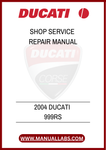 DON’T LET MINOR ISSUES TURN INTO MAJOR PROBLEMS. INVEST IN THE 2004 DUCATI 999RS SHOP SERVICE REPAIR MANUAL TODAY AND GAIN THE CONFIDENCE TO HANDLE ANY REPAIR WITH EASE. 