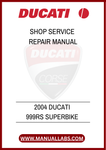 DON'T MISS OUT ON THE OPPORTUNITY TO ENHANCE YOUR MOTORCYCLE MAINTENANCE EXPERIENCE. DOWNLOAD THE 2004 DUCATI 999RS SUPERBIKE SHOP SERVICE REPAIR MANUAL TODAY