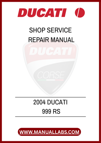 DON'T LET MINOR ISSUES TURN INTO MAJOR PROBLEMS. INVEST IN THE 2004 DUCATI 999 RS SHOP SERVICE REPAIR MANUAL TODAY AND GAIN THE CONFIDENCE TO HANDLE ANY REPAIR WITH EASE