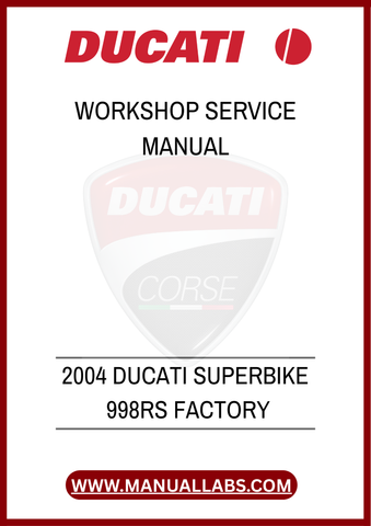 DON’T MISS THE OPPORTUNITY TO ENHANCE YOUR RIDING EXPERIENCE. WITH THIS PDF MANUAL AT YOUR FINGERTIPS, YOU’LL SAVE TIME AND MONEY WHILE ENSURING YOUR DUCATI PERFORMS