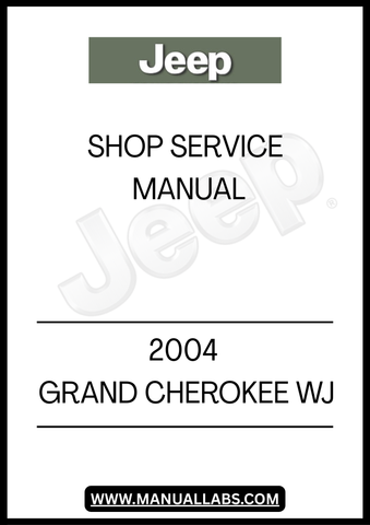 DISCOVER THE ULTIMATE RESOURCE FOR MAINTAINING YOUR 2004 JEEP GRAND CHEROKEE WJ WITH OUR COMPREHENSIVE SHOP SERVICE MANUAL. THIS ESSENTIAL GUIDE IS DESIGNED TO PROVIDE YOU WITH DETAILED INFORMATION ON EVERY ASPECT OF YOUR VEHICLE, FROM ENGINE SPECIFICATIONS TO ELECTRICAL SYSTEMS, ENSURING YOU HAVE THE KNOWLEDGE NEEDED FOR EFFECTIVE REPAIRS AND MAINTENANCE.