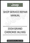 DISCOVER THE ULTIMATE RESOURCE FOR MAINTAINING AND REPAIRING YOUR 2004 JEEP GRAND CHEROKEE (WJ/WG) WITH OUR COMPREHENSIVE SHOP SERVICE REPAIR MANUAL. THIS MANUAL IS METICULOUSLY DESIGNED TO PROVIDE YOU WITH DETAILED INSTRUCTIONS, DIAGRAMS, AND SPECIFICATIONS, ENSURING THAT YOU HAVE EVERYTHING YOU NEED TO KEEP YOUR VEHICLE RUNNING SMOOTHLY.