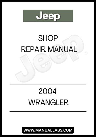 REV UP YOUR DIY SKILLS WITH THE 2004 JEEP WRANGLER SHOP REPAIR MANUAL, YOUR ULTIMATE GUIDE TO MAINTAINING AND REPAIRING YOUR BELOVED VEHICLE. THIS COMPREHENSIVE MANUAL IS DESIGNED SPECIFICALLY FOR THE 2004 JEEP WRANGLER, PROVIDING DETAILED INSTRUCTIONS AND DIAGRAMS THAT MAKE EVEN THE MOST COMPLEX REPAIRS MANAGEABLE. WHETHER YOU'RE A SEASONED MECHANIC OR A WEEKEND WARRIOR, THIS MANUAL IS AN ESSENTIAL TOOL FOR KEEPING YOUR JEEP IN PEAK CONDITION.