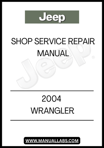 REV UP YOUR DIY SKILLS WITH THE 2004 JEEP WRANGLER SHOP SERVICE REPAIR MANUAL, YOUR ULTIMATE GUIDE TO MAINTAINING AND REPAIRING YOUR BELOVED VEHICLE. THIS COMPREHENSIVE MANUAL IS DESIGNED SPECIFICALLY FOR JEEP ENTHUSIASTS, PROVIDING DETAILED INSTRUCTIONS AND DIAGRAMS THAT MAKE COMPLEX REPAIRS STRAIGHTFORWARD AND MANAGEABLE