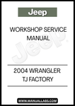UNLOCK THE FULL POTENTIAL OF YOUR 2004 JEEP WRANGLER TJ WITH THE FACTORY WORKSHOP SERVICE MANUAL. THIS COMPREHENSIVE GUIDE IS DESIGNED SPECIFICALLY FOR JEEP ENTHUSIASTS AND MECHANICS ALIKE, PROVIDING DETAILED INSTRUCTIONS AND DIAGRAMS TO HELP YOU TACKLE ANY REPAIR OR MAINTENANCE TASK WITH CONFIDENCE.