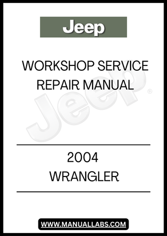 REV UP YOUR DIY SKILLS WITH THE 2004 JEEP WRANGLER WORKSHOP SERVICE REPAIR MANUAL. THIS COMPREHENSIVE GUIDE IS DESIGNED SPECIFICALLY FOR JEEP ENTHUSIASTS AND MECHANICS ALIKE, PROVIDING DETAILED INSTRUCTIONS AND DIAGRAMS TO TACKLE ANY REPAIR OR MAINTENANCE TASK WITH CONFIDENCE.