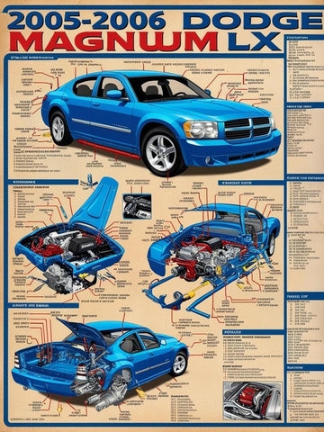 2005-2006 DODGE MAGNUM LX FACTORY WORKSHOP SERVICE MANUAL - PDF