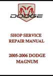 2005-2006 DODGE MAGNUM WORKSHOP SERVICE REPAIR MANUAL - PDF