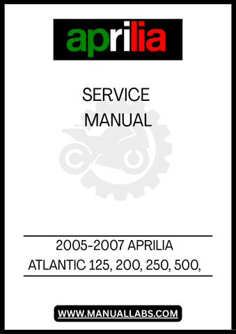UNLOCK THE FULL POTENTIAL OF YOUR 2005-2007 APRILIA ATLANTIC WITH OUR COMPREHENSIVE SERVICE MANUAL IN PDF FORMAT. THIS ESSENTIAL GUIDE COVERS ALL MODELS, INCLUDING THE 125, 200, 250, AND 500, PROVIDING YOU WITH DETAILED INSTRUCTIONS AND INSIGHTS TO KEEP YOUR SCOOTER RUNNING SMOOTHLY.