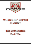 2005-2007 DODGE DAKOTA WORKSHOP REPAIR MANUAL - PDF