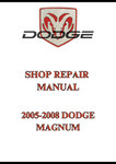 2005-2008 DODGE MAGNUM SHOP REPAIR MANUAL - PDF