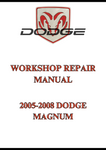 2005-2008 DODGE MAGNUM WORKSHOP REPAIR MANUAL - PDF