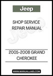 DISCOVER THE ULTIMATE RESOURCE FOR MAINTAINING YOUR 2005-2008 GRAND CHEROKEE WITH OUR COMPREHENSIVE SHOP SERVICE REPAIR MANUAL. THIS ESSENTIAL GUIDE IS DESIGNED TO PROVIDE YOU WITH DETAILED INSTRUCTIONS, DIAGRAMS, AND SPECIFICATIONS TO ENSURE YOUR VEHICLE RUNS SMOOTHLY AND EFFICIENTLY.