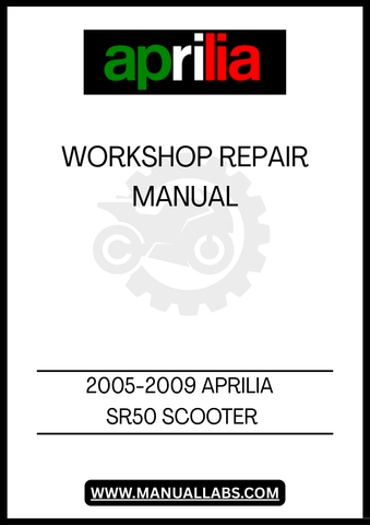 UNLOCK THE FULL POTENTIAL OF YOUR 2005-2009 APRILIA SR50 SCOOTER WITH OUR COMPREHENSIVE WORKSHOP REPAIR MANUAL IN PDF FORMAT. THIS ESSENTIAL GUIDE IS DESIGNED TO PROVIDE YOU WITH DETAILED INSTRUCTIONS, DIAGRAMS, AND TROUBLESHOOTING TIPS, ENSURING THAT YOU CAN MAINTAIN AND REPAIR YOUR SCOOTER WITH CONFIDENCE.