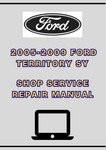 2005-2009 FORD TERRITORY SY SHOP SERVICE REPAIR MANUAL - PDF