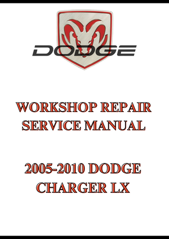 2005-2010 DODGE CHARGER LX WORKSHOP REPAIR SERVICE MANUAL - PDF