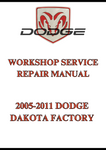 2005-2011 DODGE DAKOTA FACTORY WORKSHOP SERVICE REPAIR MANUAL - PDF  